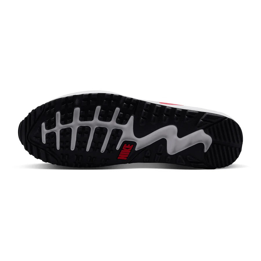 Nike Air Max 90 G Chaussures de golf sans crampons - Blanc/Rouge
