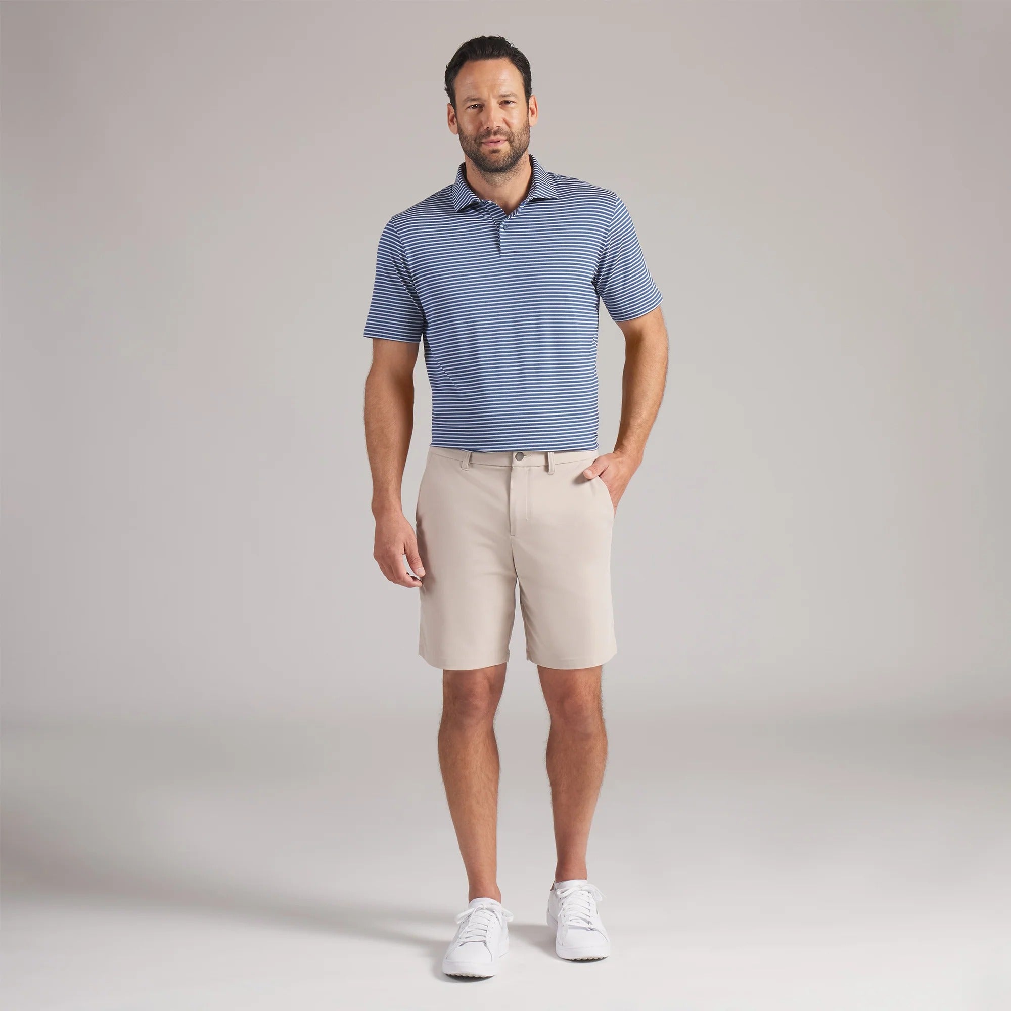 Puma 101 Premier 8" Golf Shorts - Beige