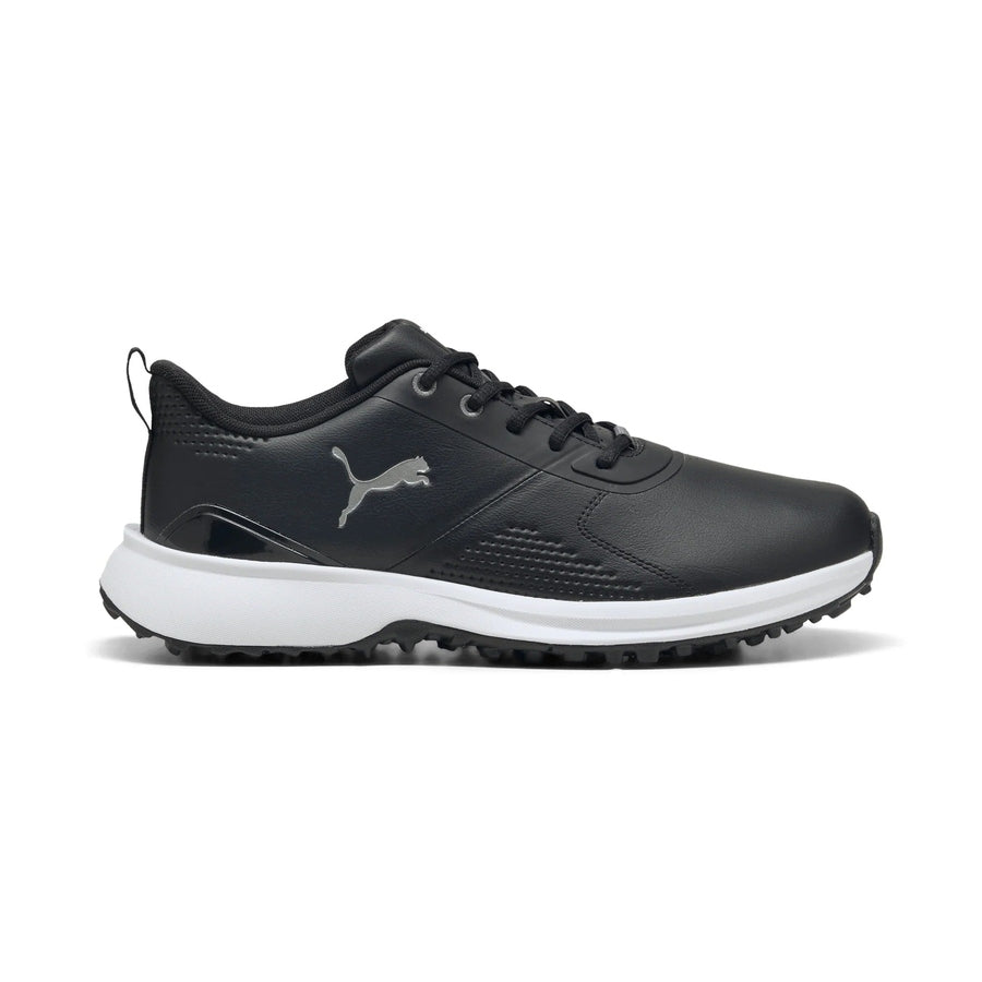 Puma Fusion Grip 6 Evo Spikeless Golf Shoes - Black/Silver