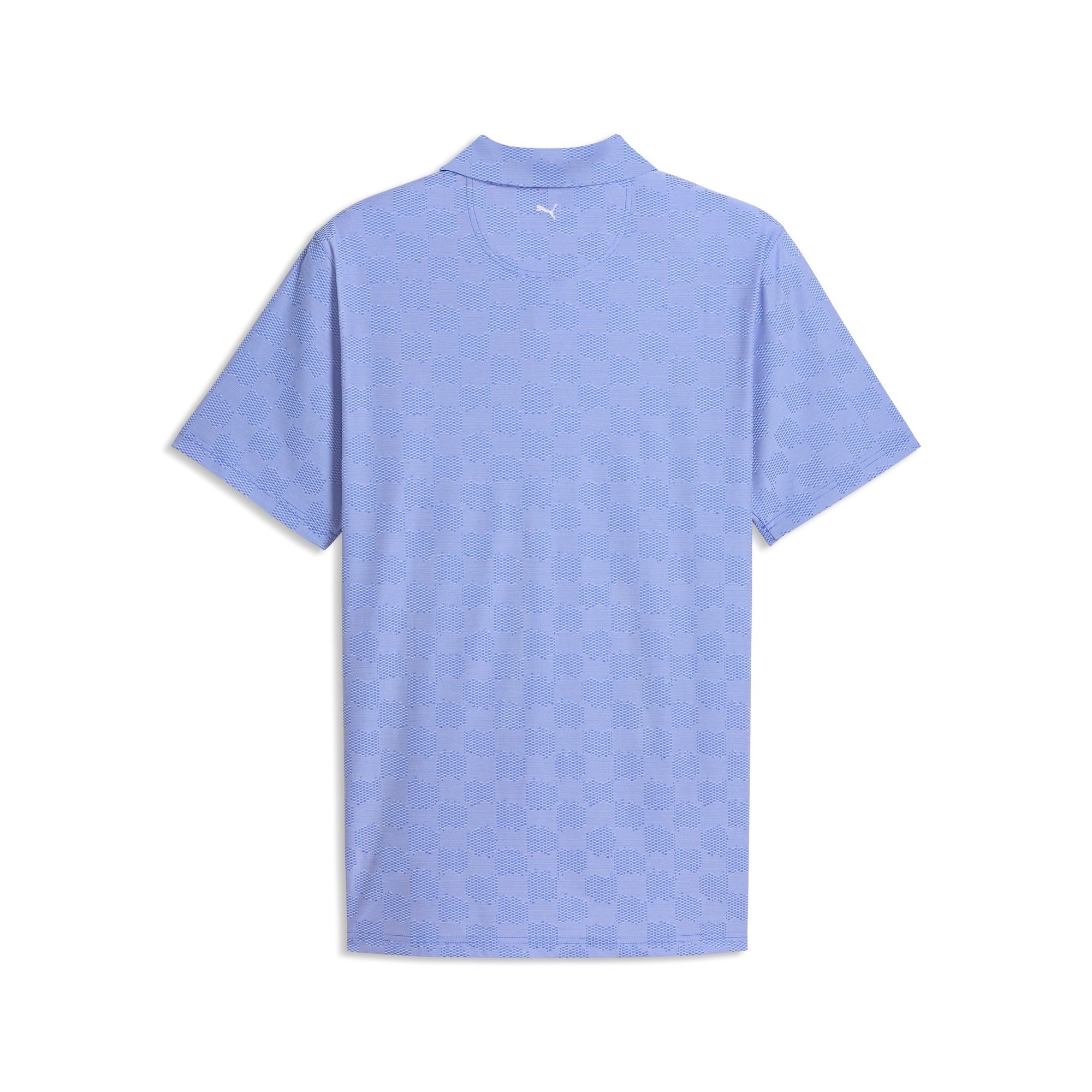 Puma MATTR Check Jacquard BN Golf Polo - Blue
