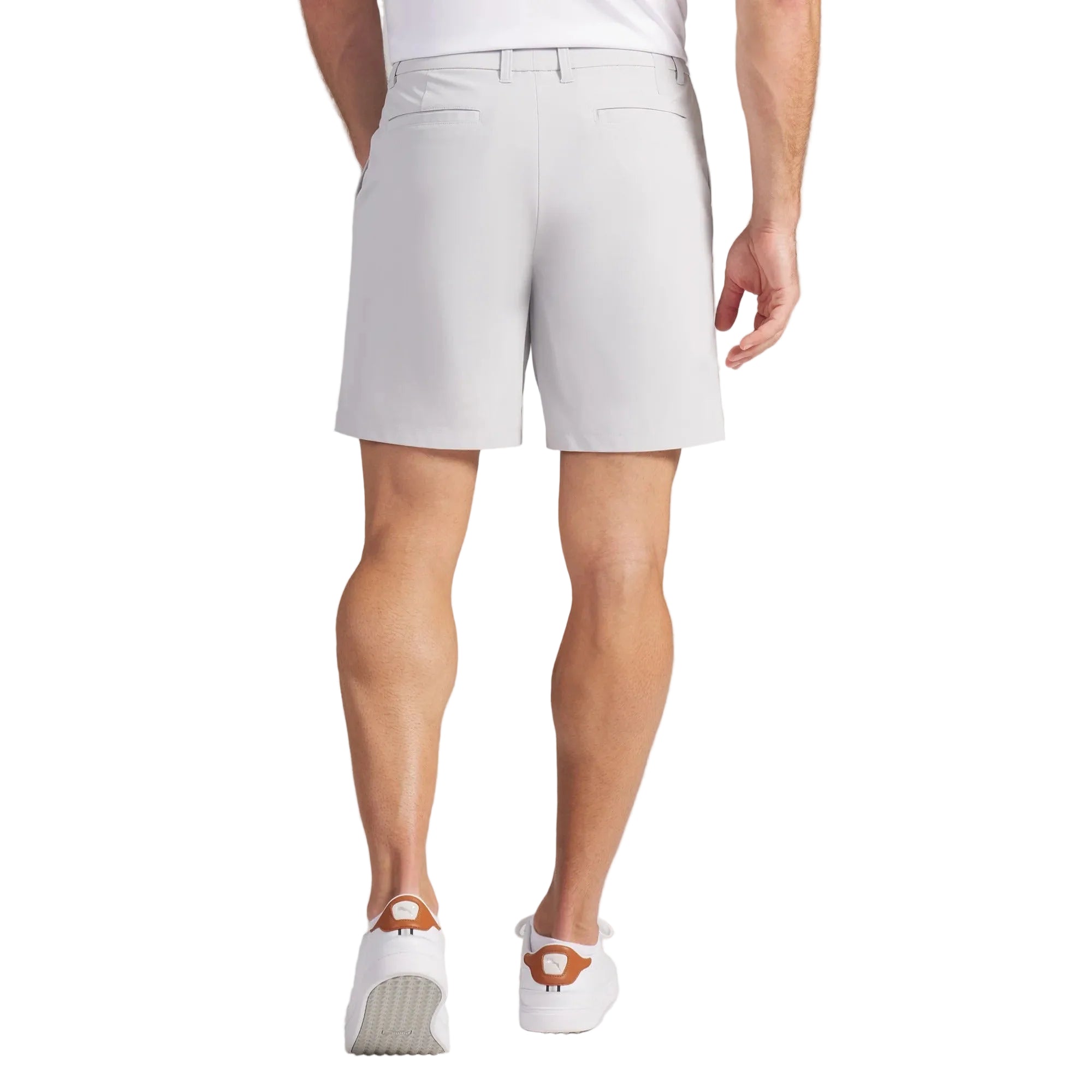 Puma 101 Premier 8" Golf Shorts - Gray