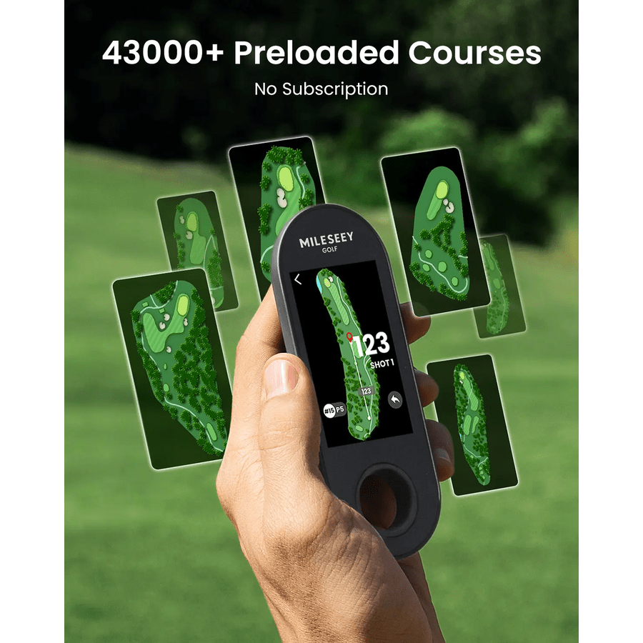 MILESEEY GeneSonic Pro Haut-parleur GPS de golf détachable