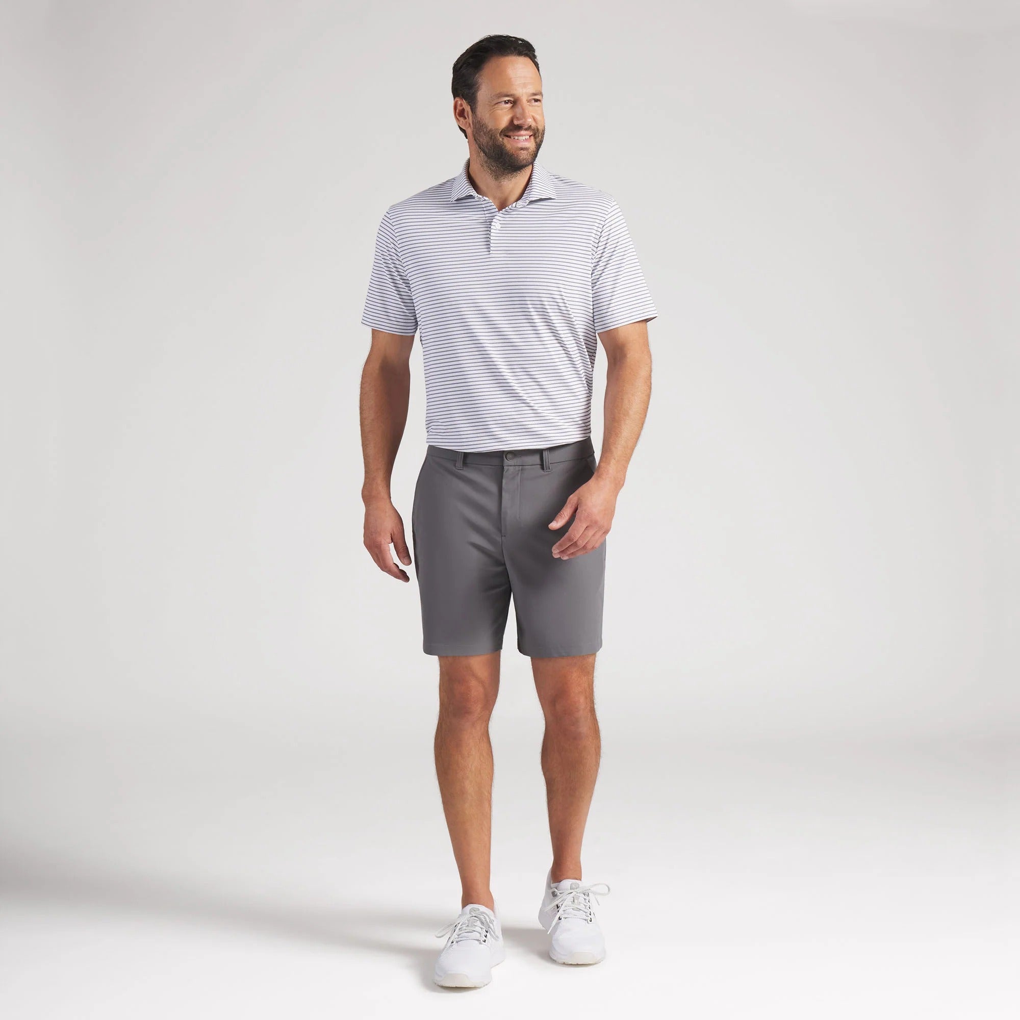 Puma 101 Premier 7" Golf Shorts - Grey