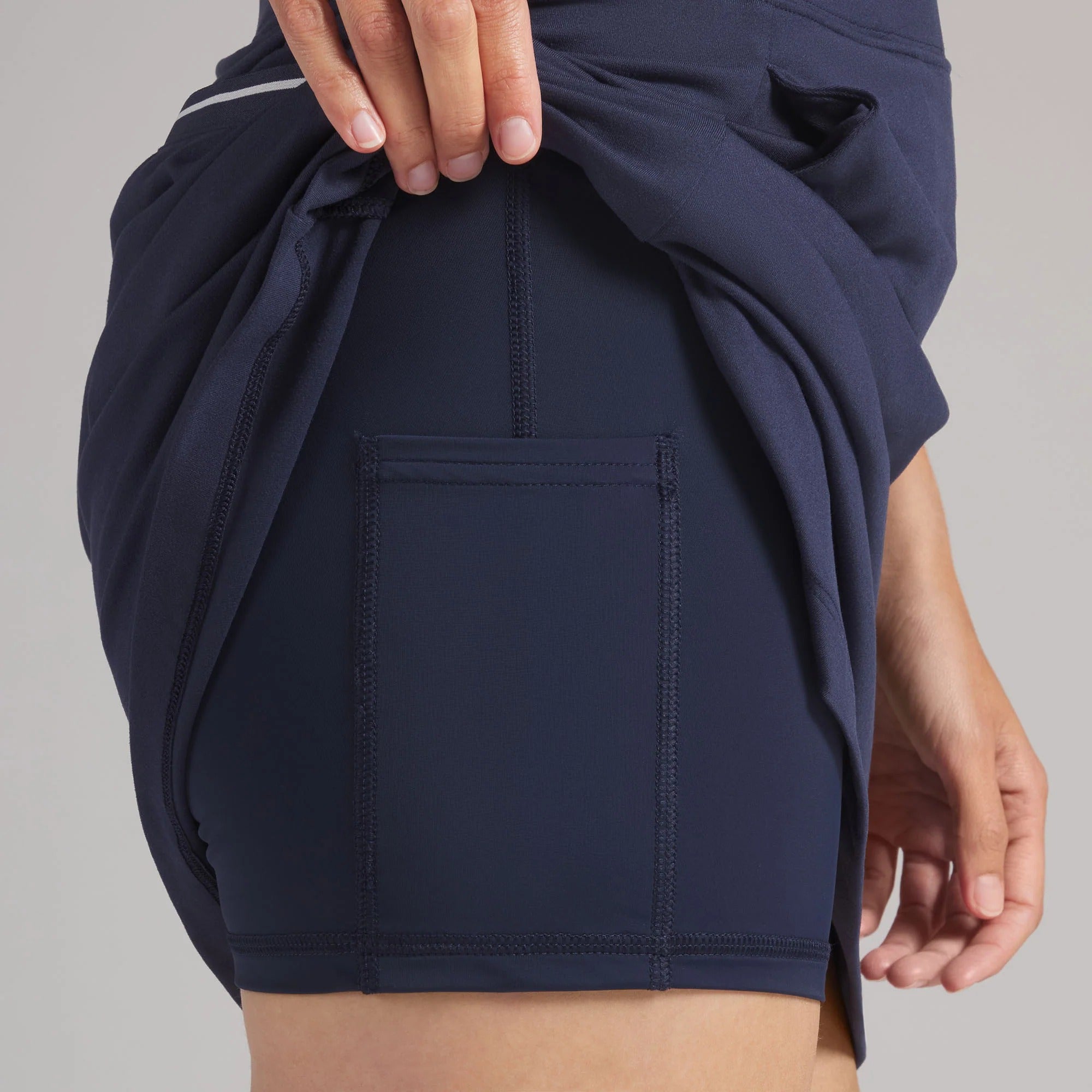 Puma Ladies CLOUDSPUN Lana 16" Golf Skirt - Navy
