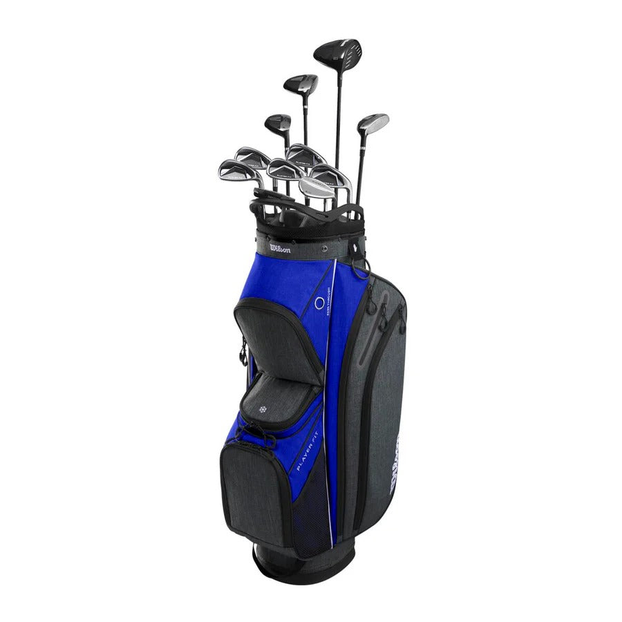 Wilson PlayerFit Complete Steel Package Set with Cart Bag