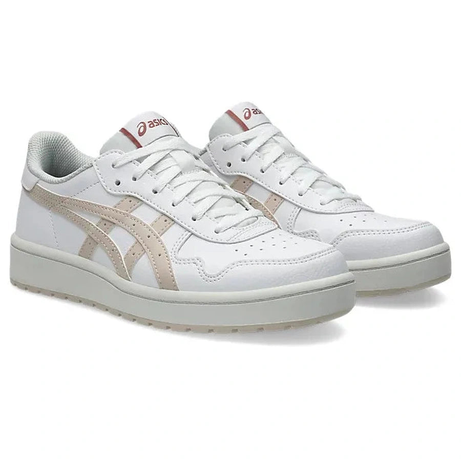Asics Japan S Ladies Golf Shoes - White/Beige