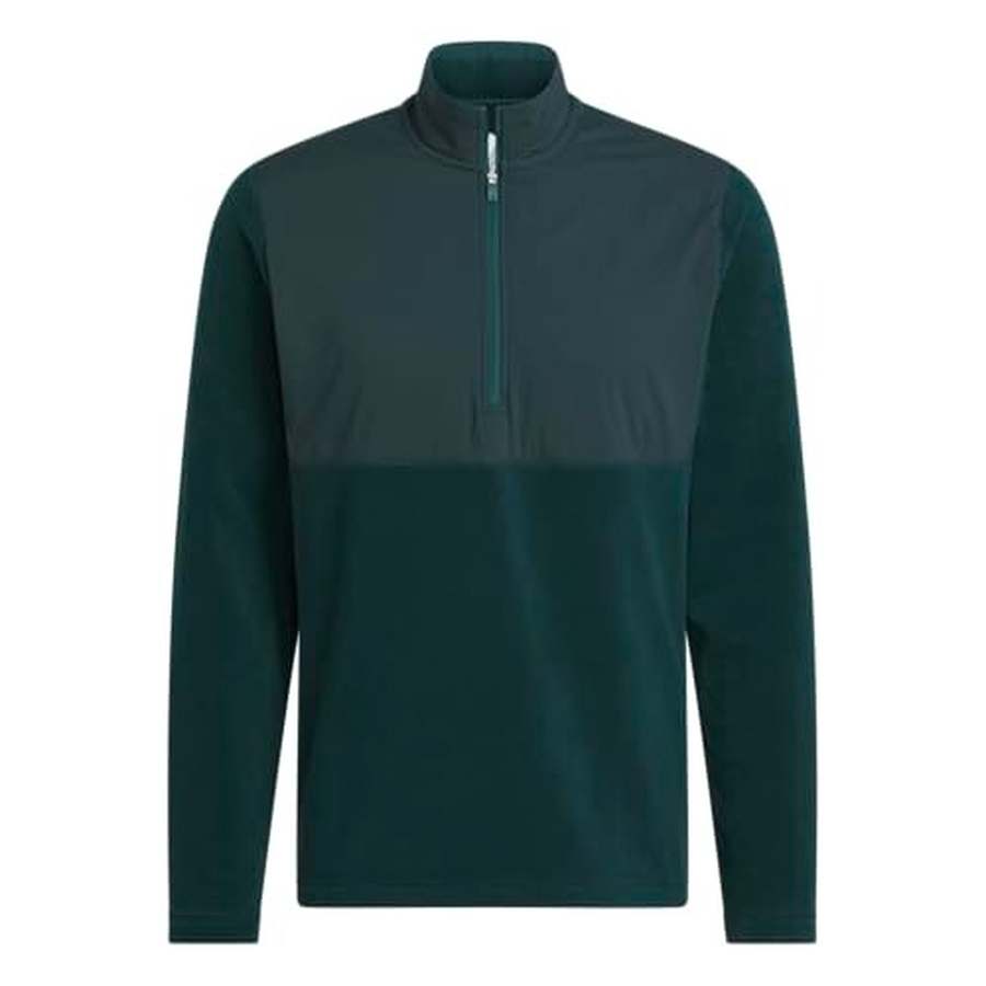 Adidas Ultimate Cozy Quarter-Zip Pullover - Green