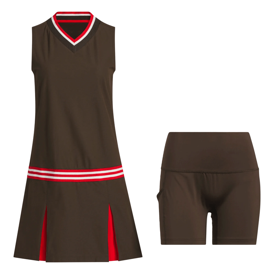Adidas Ladies Originals Dress - Brown