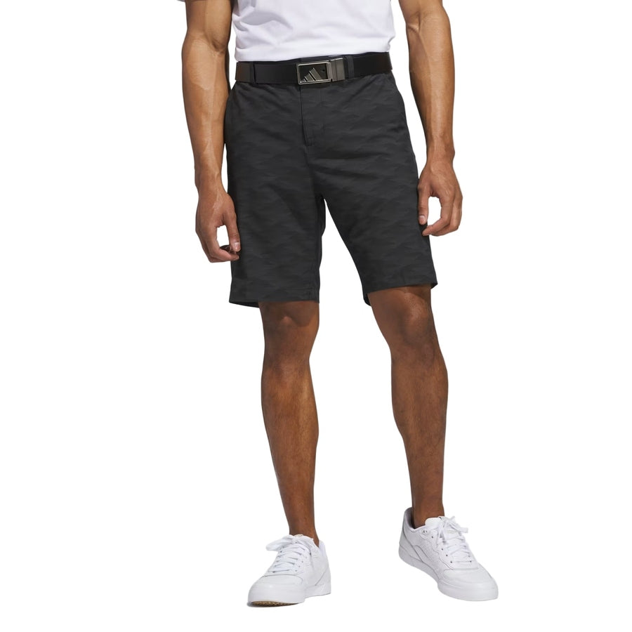 Adidas Ultimate365 Printed Golf Shorts - Black
