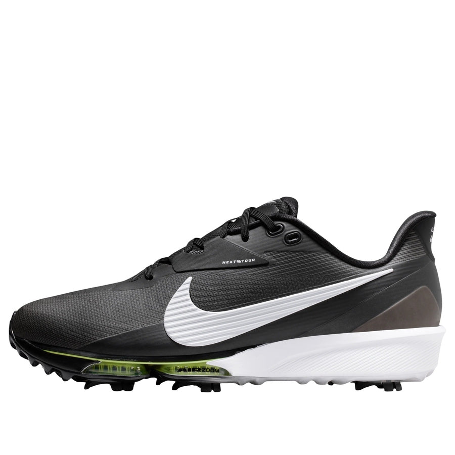 Nike NEXT% Tour 3 Golf Shoes - Black/White
