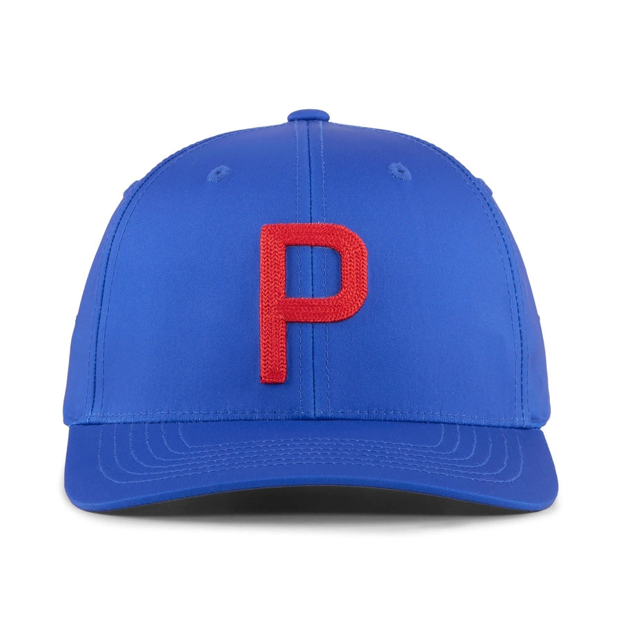Puma Heritage P Snapback Golf Cap - Blue