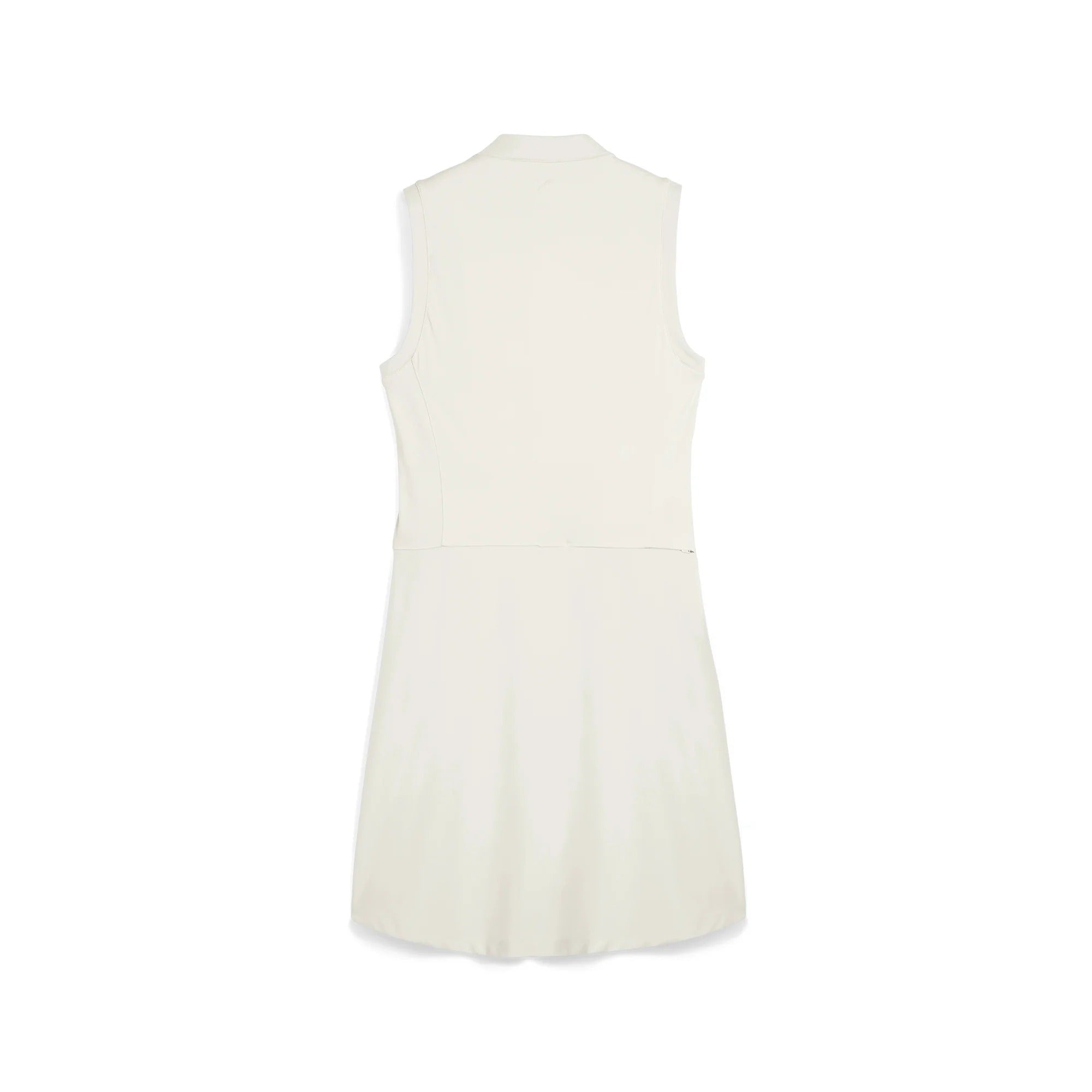 Puma Ladies Aerlon Mock Sleeveless Golf Dress - White