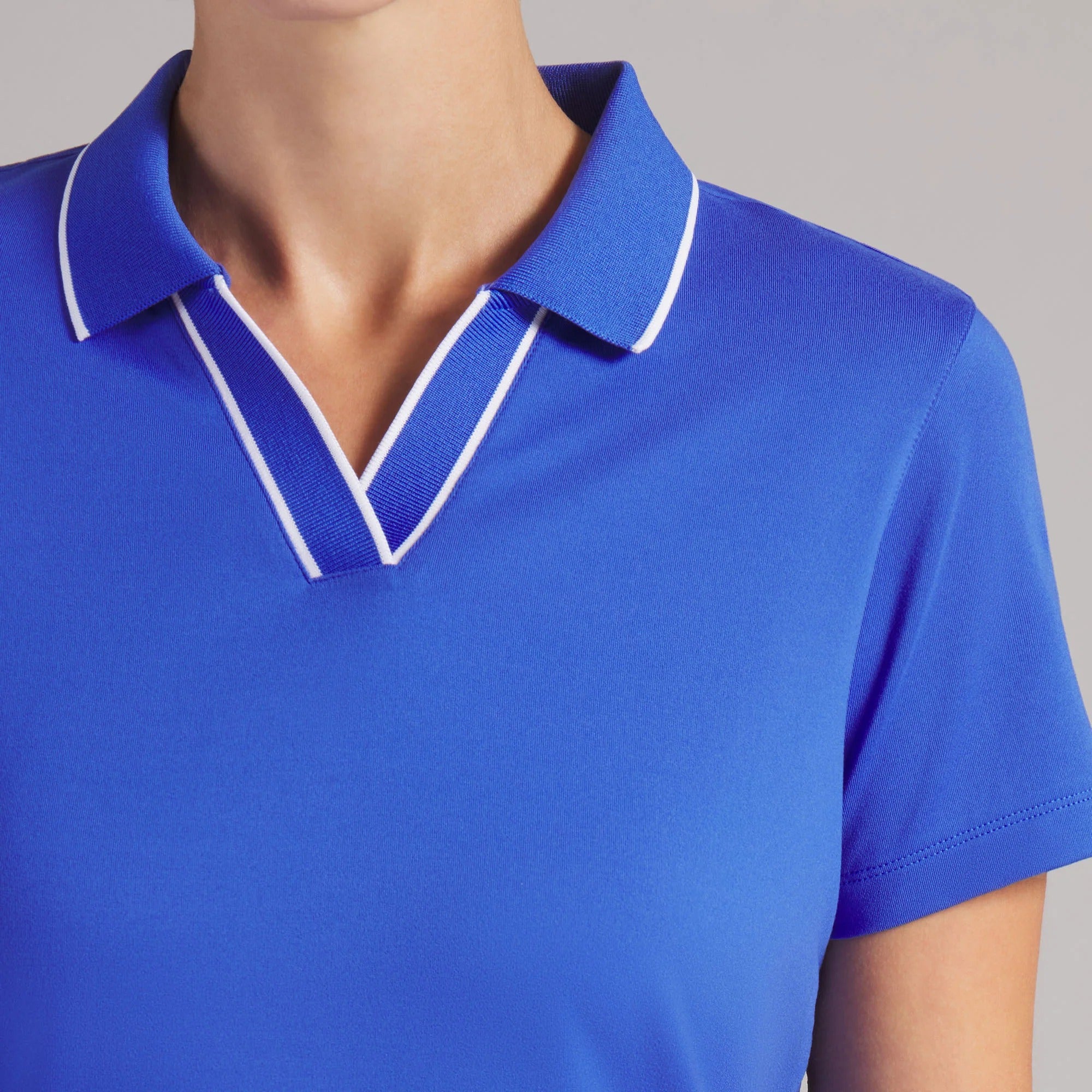 Puma Ladies CLOUDSPUN Essential Short Sleeve Golf Polo - Blue