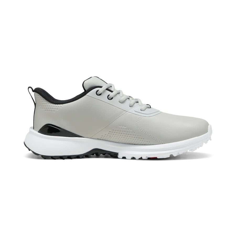 Puma Fusion Grip 6 Evo Spikeless Golf Shoes - Ash Gray/Black