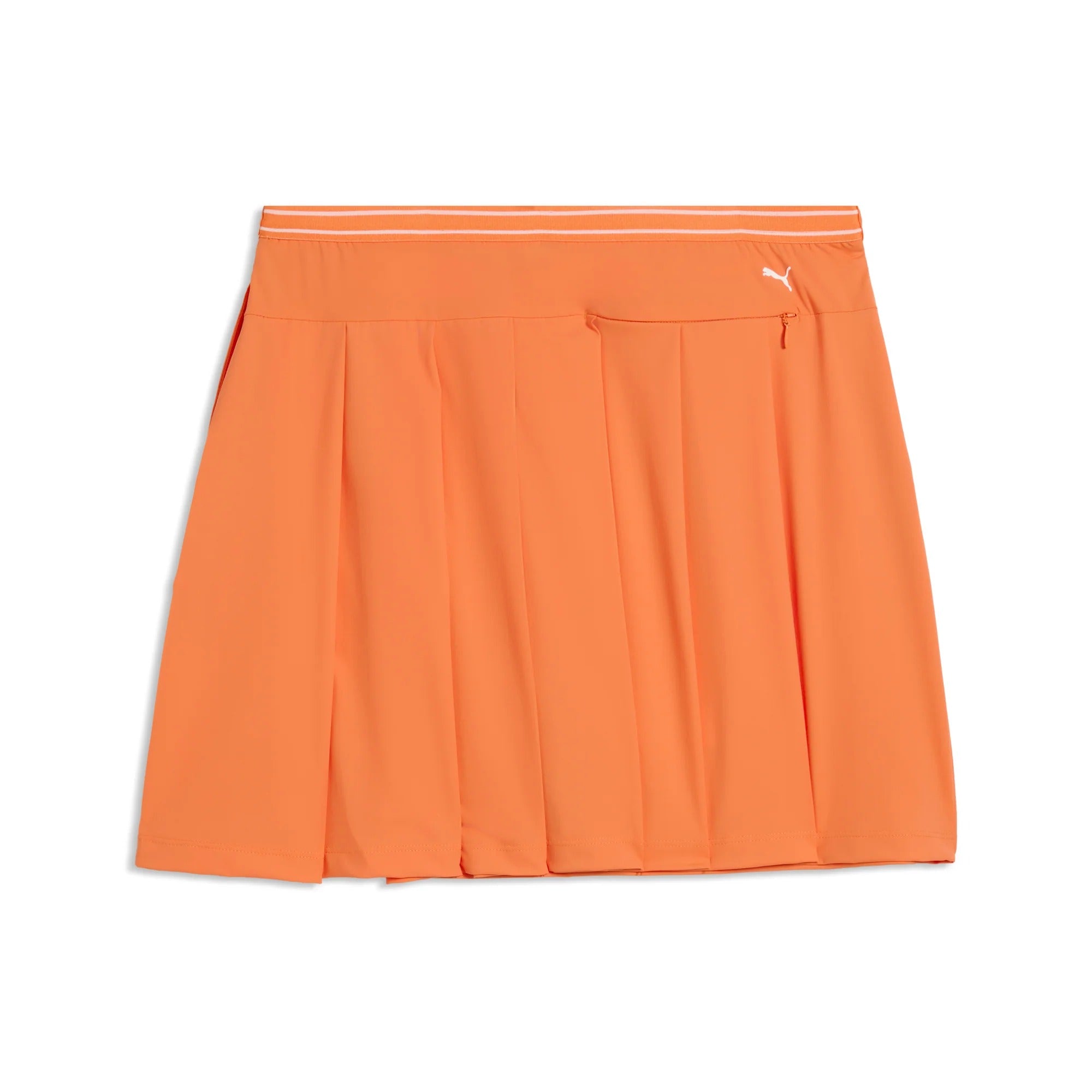 Puma Ladies Korra 17" Golf Skirt - Orange