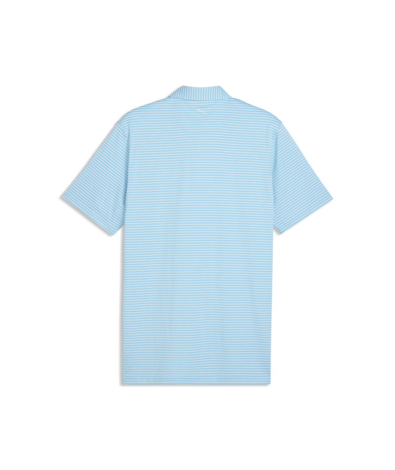 Puma BRRR Stripe Golf Polo - Blue