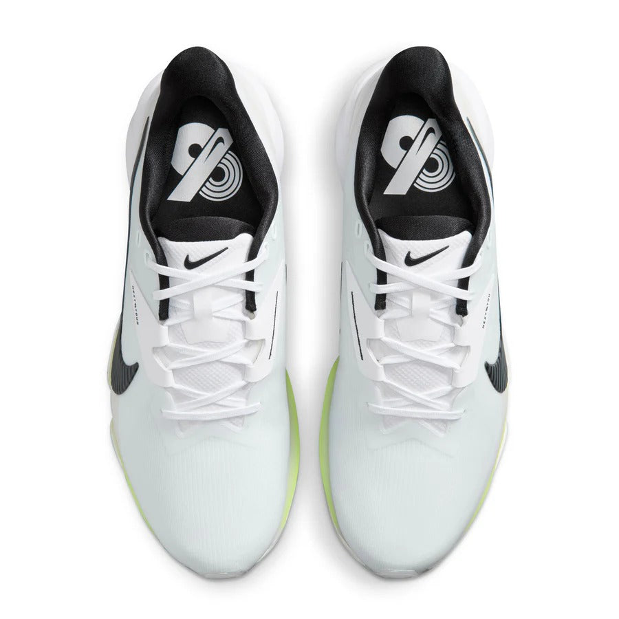 Nike NEXT% Tour 3 Golf Shoes - White/Black
