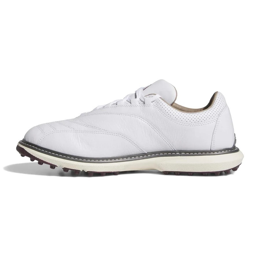 Adidas chaussures de golf unisexes MC70 FB sans crampons - blanc cassé/marron