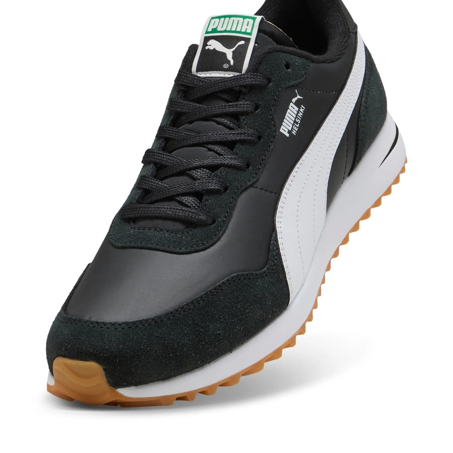 Puma Helsinki G Spikeless Golf Shoes - Black/White