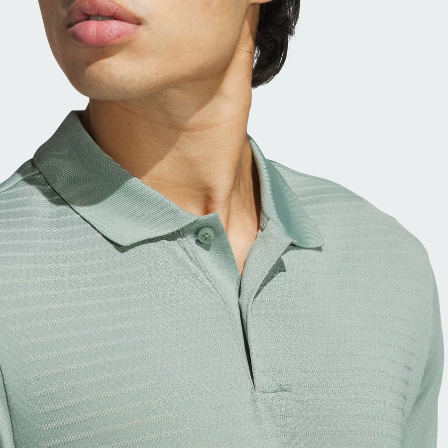 Adidas Ultimate365 Tour Seamless Polo Shirt - Green