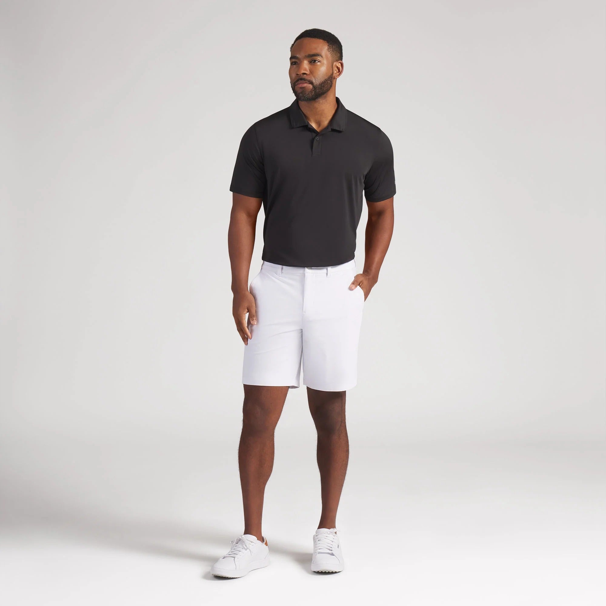 Puma 101 Premier 8" Golf Shorts - White