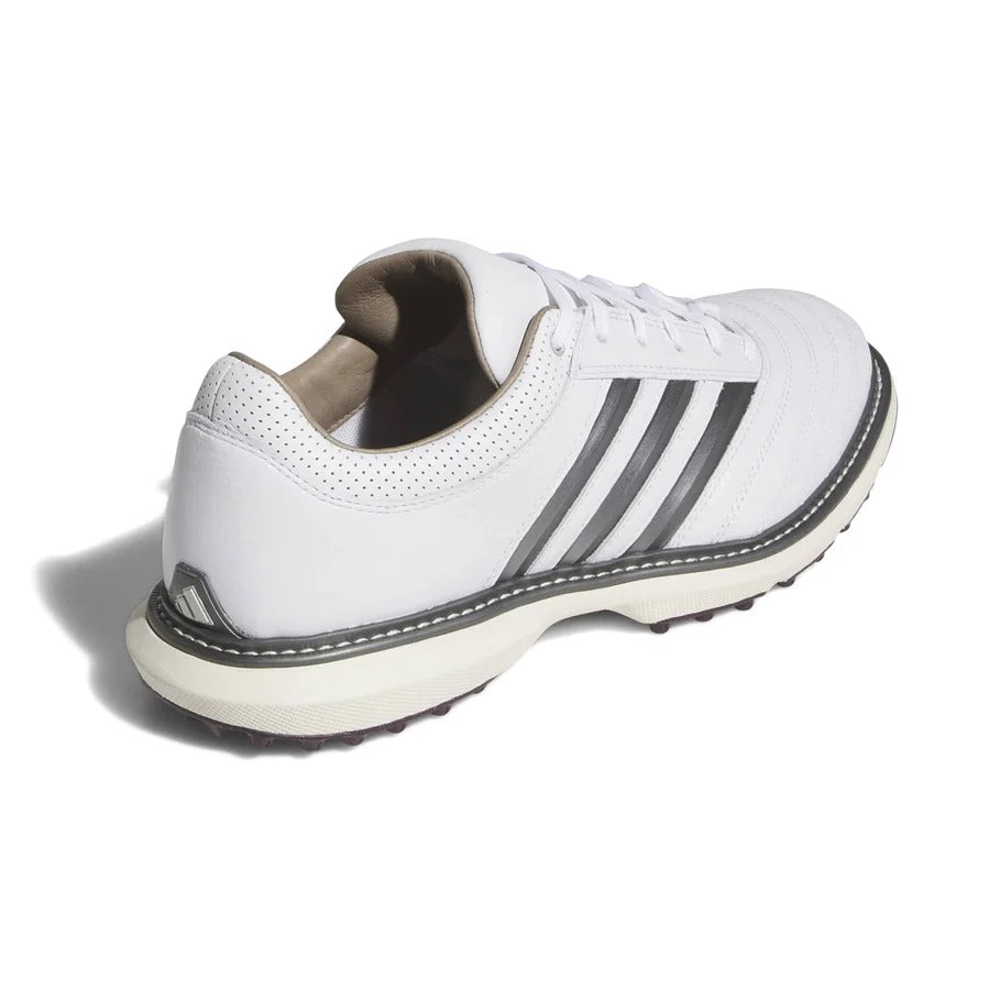 Adidas chaussures de golf unisexes MC70 FB sans crampons - blanc cassé/marron