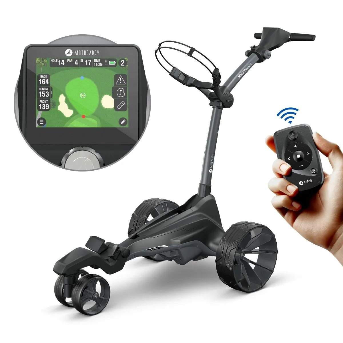 Motocaddy M7 GPS Remote Control Electric Trolley 2026