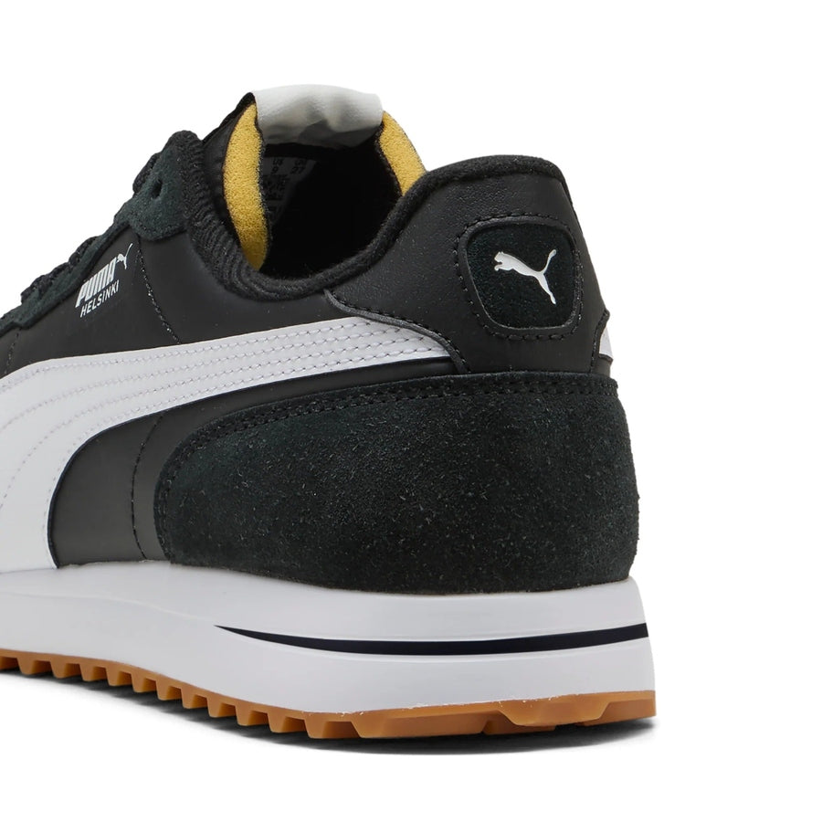 Puma Helsinki G Spikeless Golf Shoes - Black/White