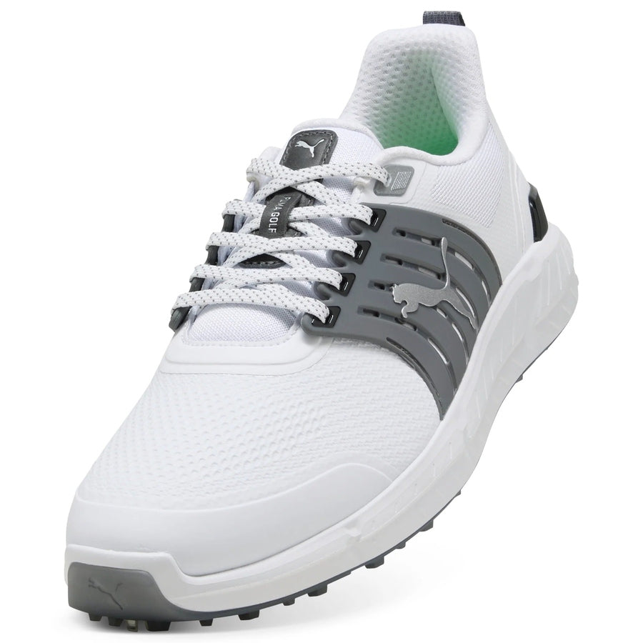 Puma Ignite Elevate 2 Tour Golf Shoes - White/Slate Sky