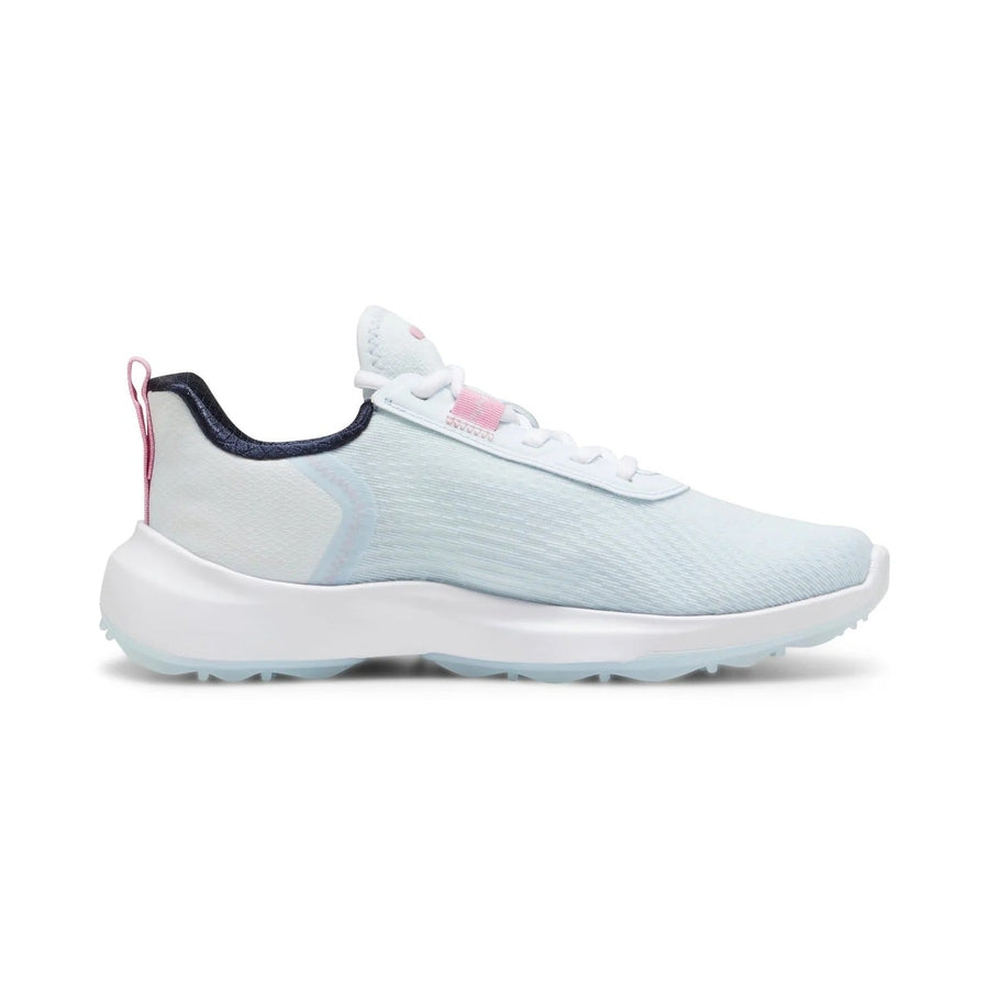 Puma Ladies Fusion Crush Sport Spikeless Golf Shoes - Blue/Pink