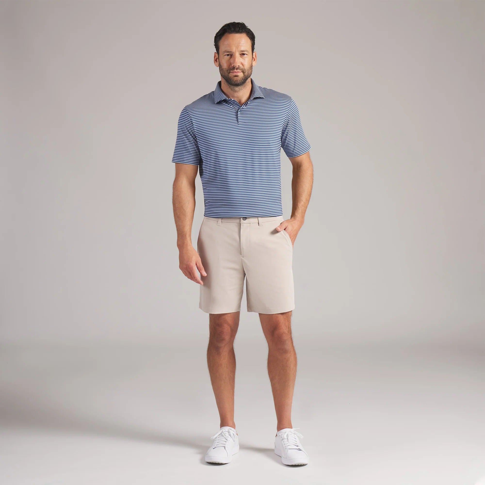 Puma 101 Premier 7" Golf Shorts - Beige