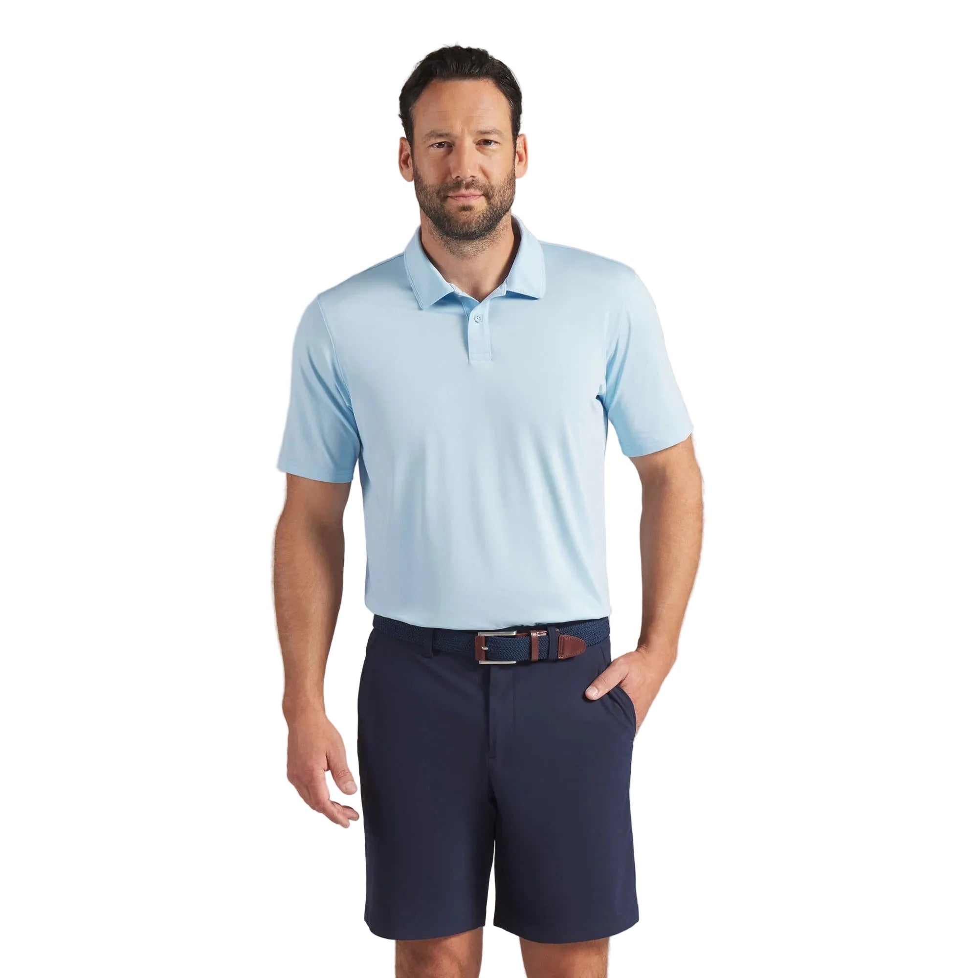 Puma MATTR Brigade 2.0 BN Golf Polo - Light Blue