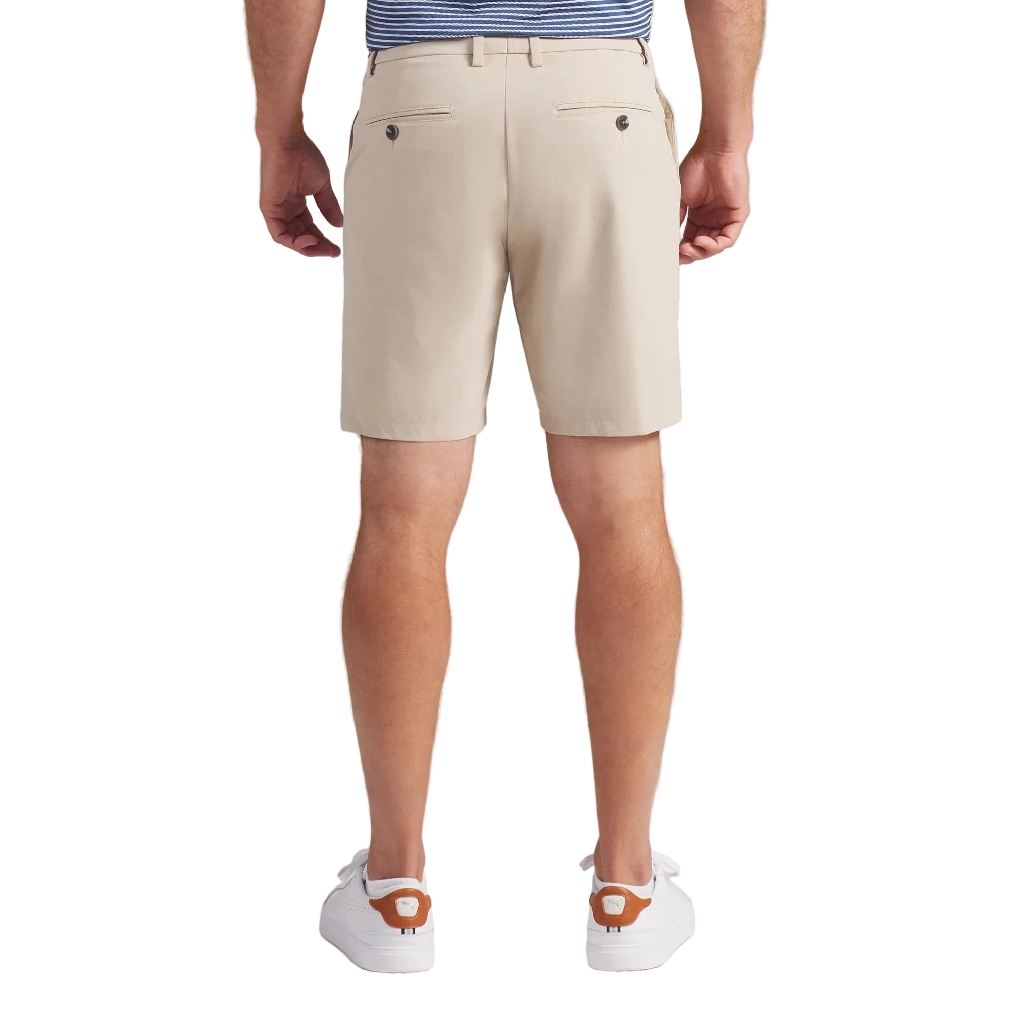 Puma 101 Avant 8" Golf Shorts - Beige