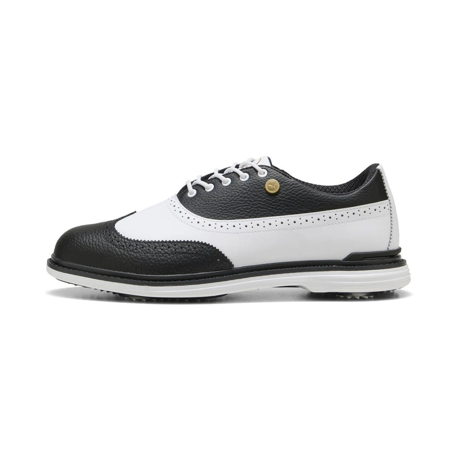 Puma Royale Wingtip Golf Shoe - Black/White