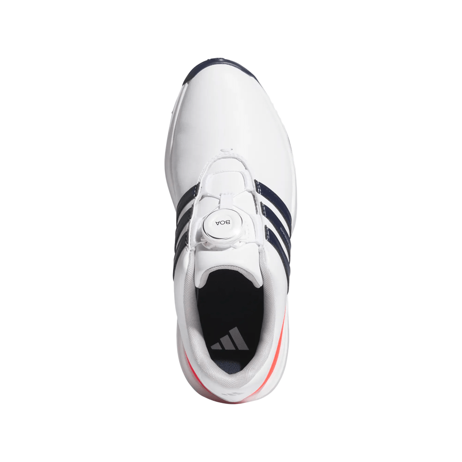 Chaussures de golf Adidas Junior Tour360 24 BOA - blanc/rouge