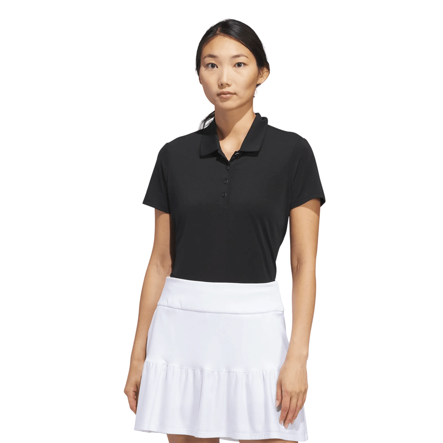 Polo Adidas Ultimate365 uni à manches courtes pour femme