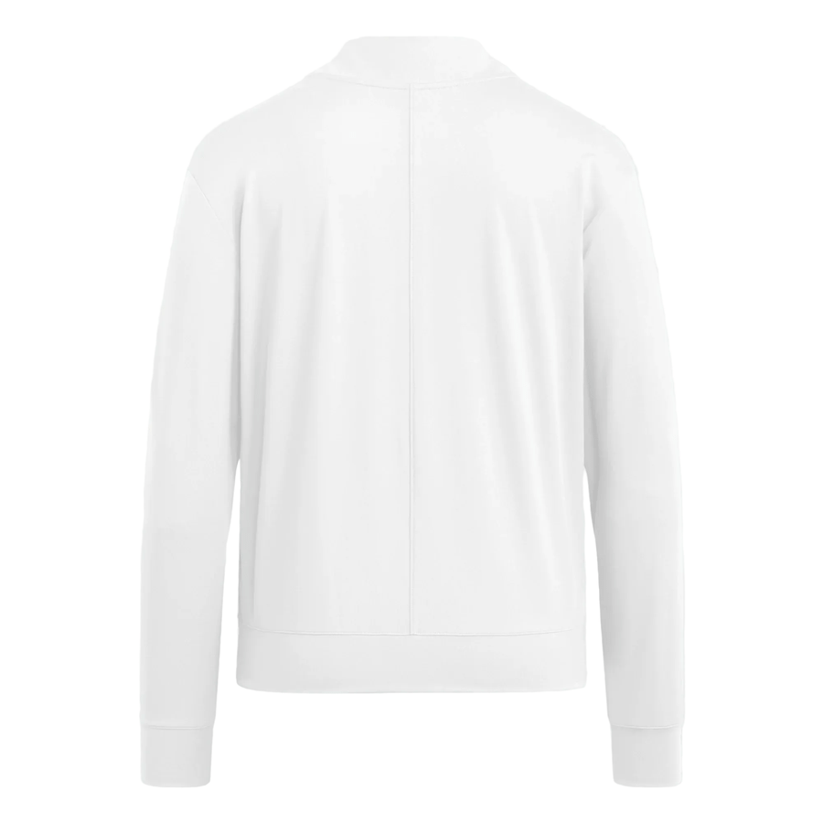 Adidas Ladies Ultimate365 Quarter-Zip Jacket - White