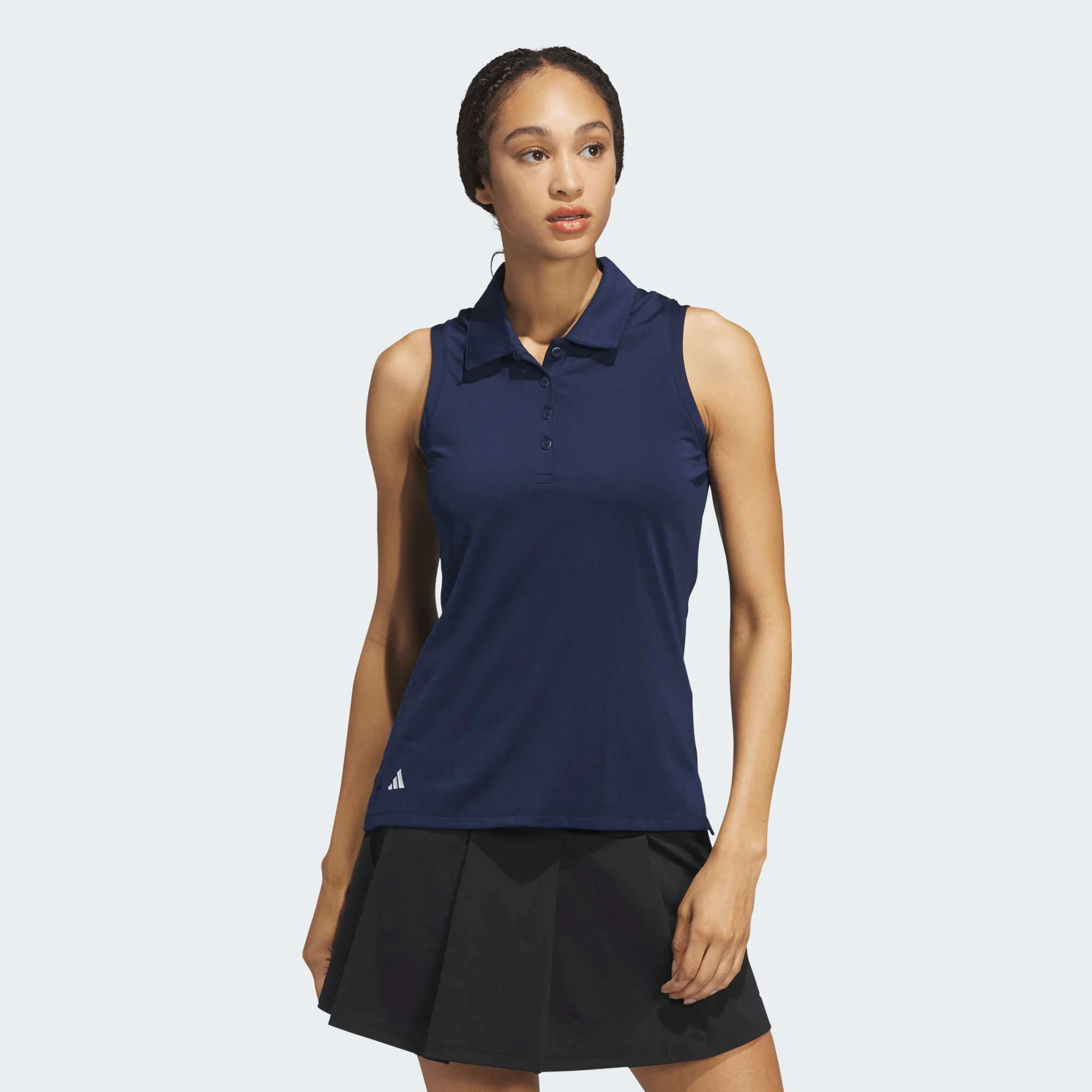 Adidas Ladies Ultimate365 Solid Sleeveless Polo