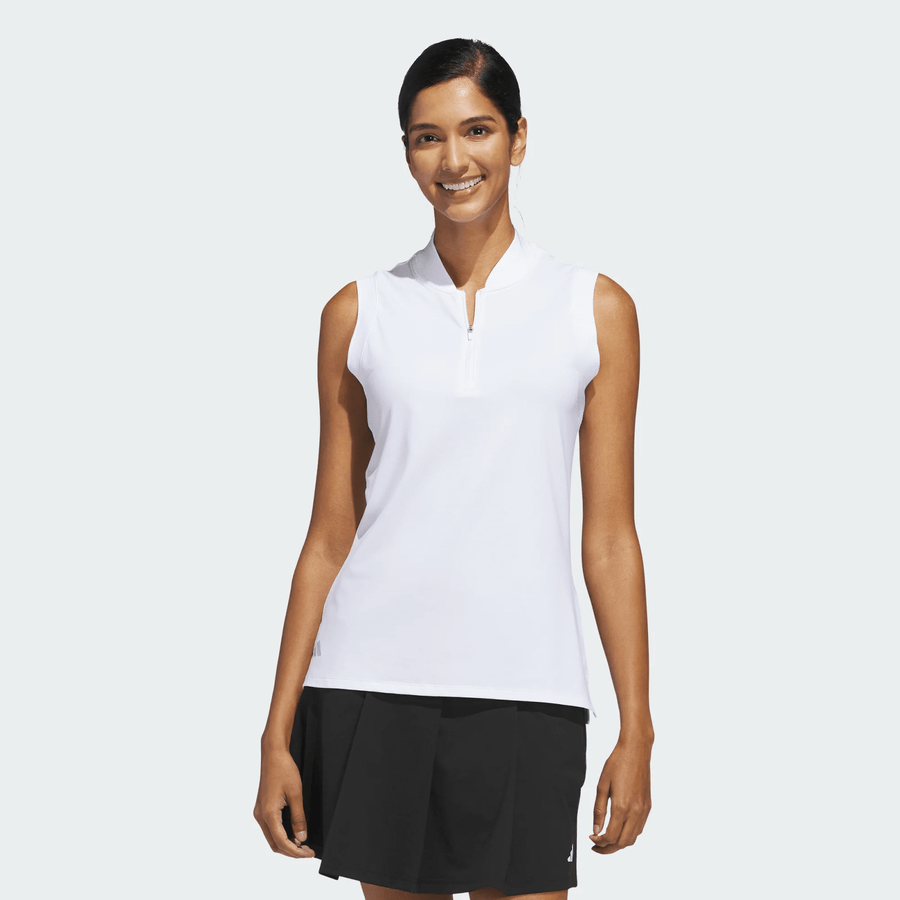 Polo zippé Ultimate365 pour femme Adidas
