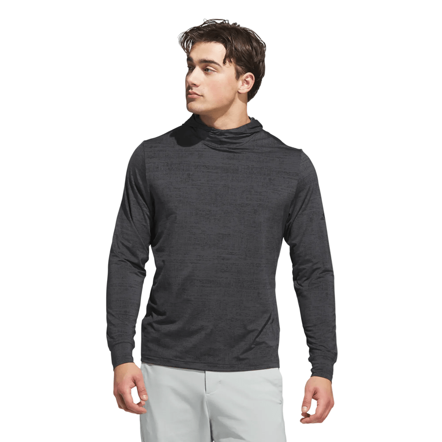 Adidas Performance Printed Lightweight Hoodie - Black