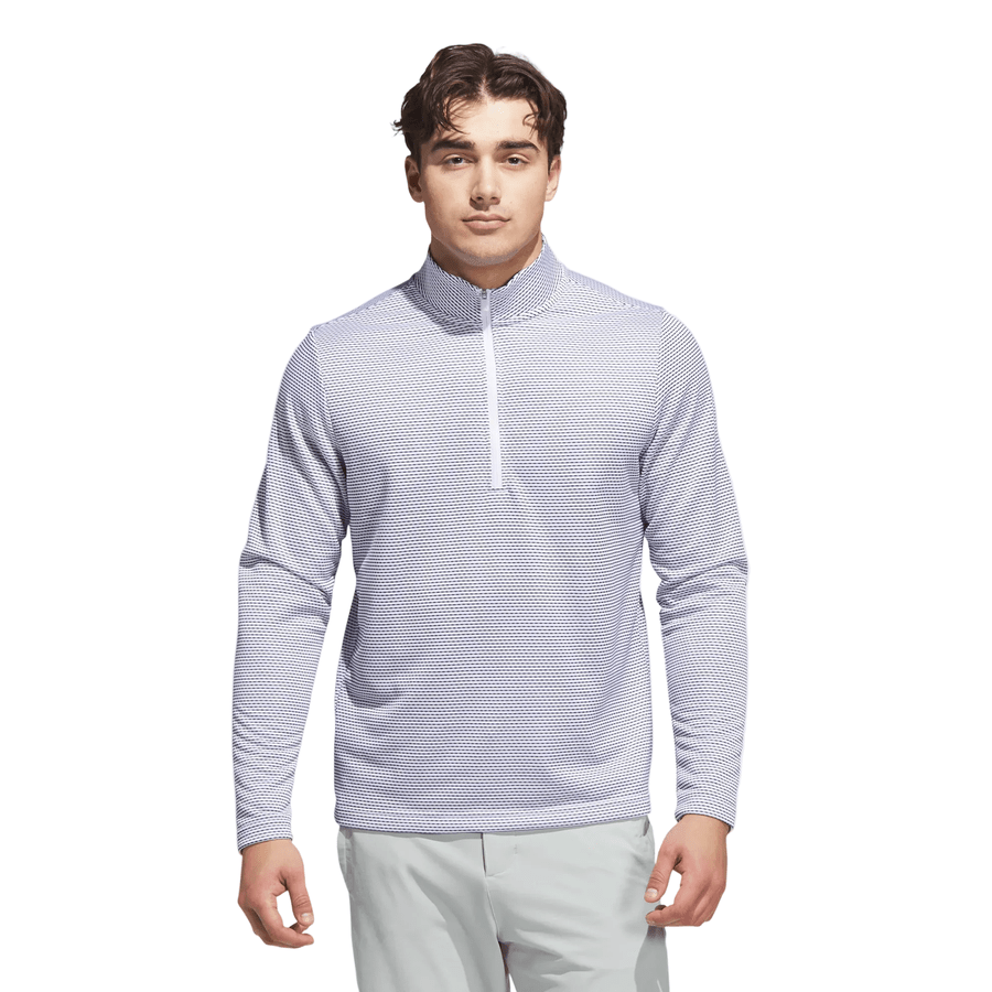 Adidas Performance Printed Quarter-Zip Jacket - White