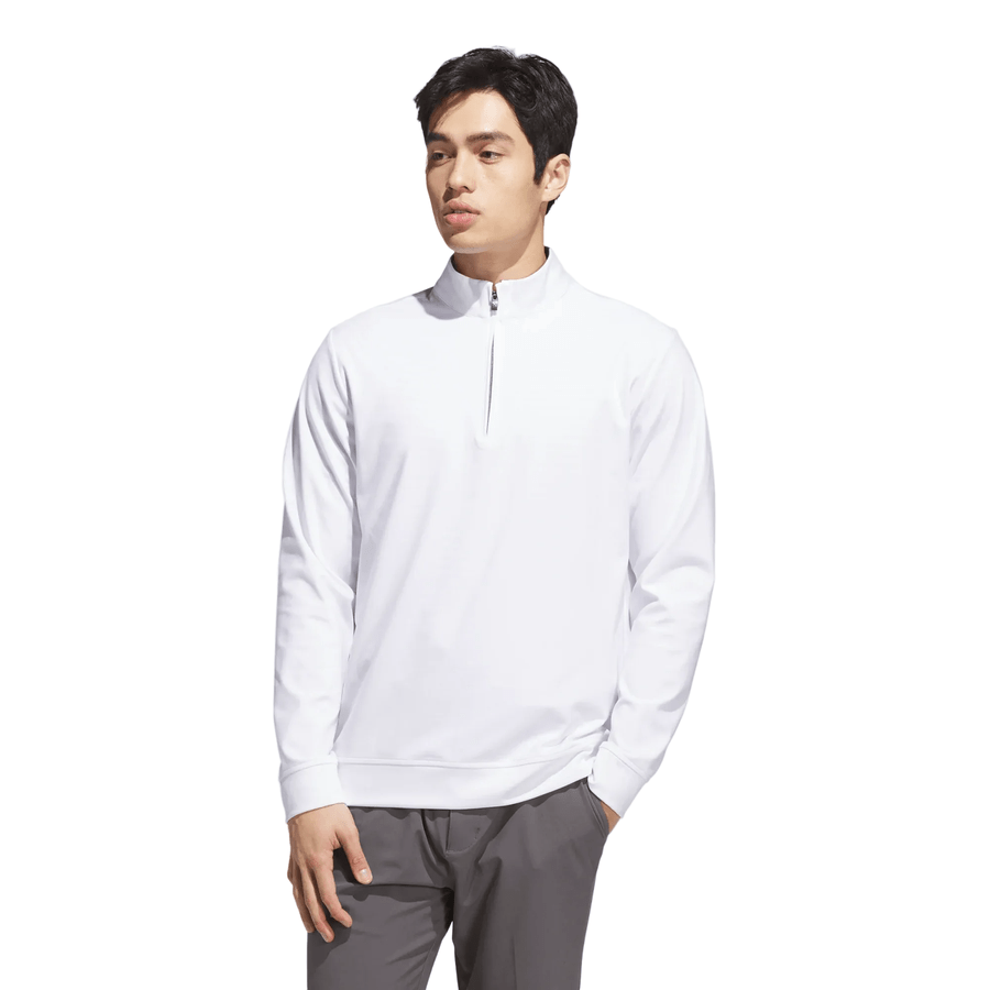 Adidas Ultimate365 Classic Quarter-Zip Jacket - White