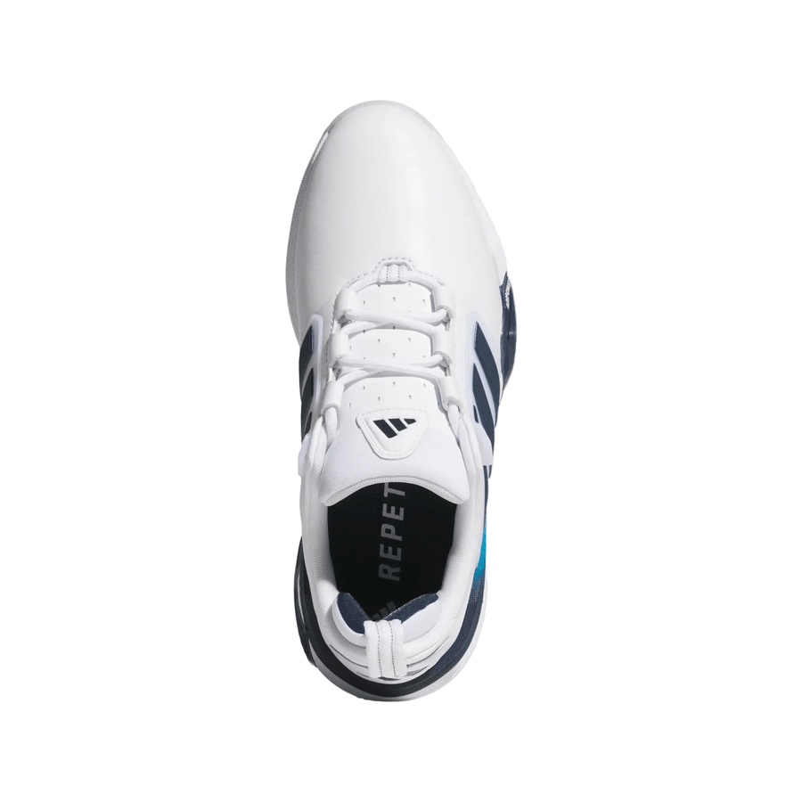 Adidas Ladies Adipower 26 Spikeless Golf Shoes - White/Navy