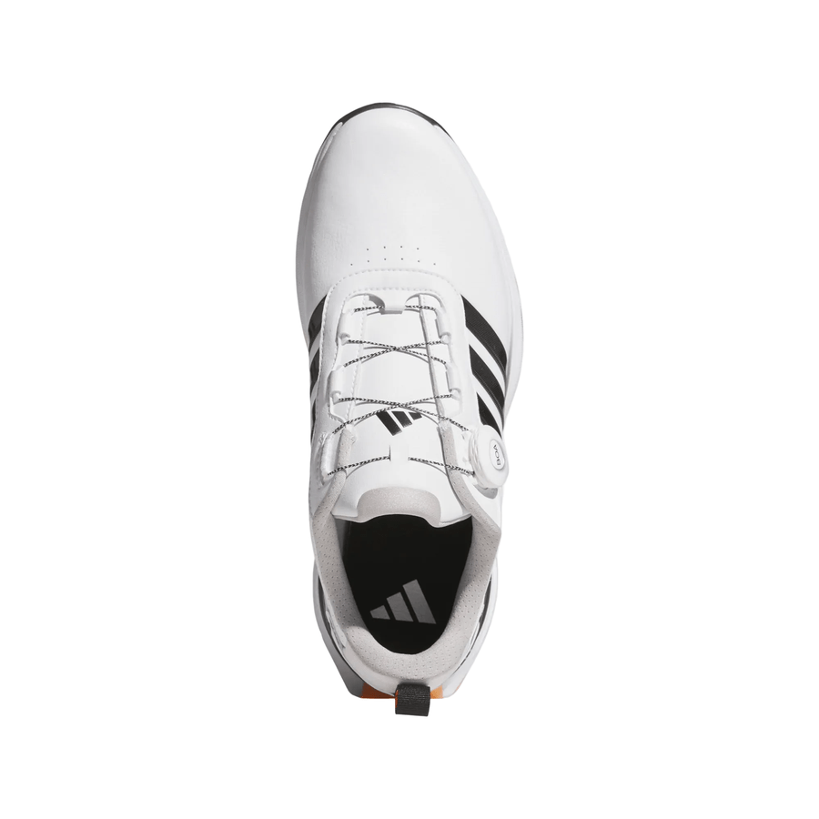 Adidas R2G BOA Golf Shoes - White/Black