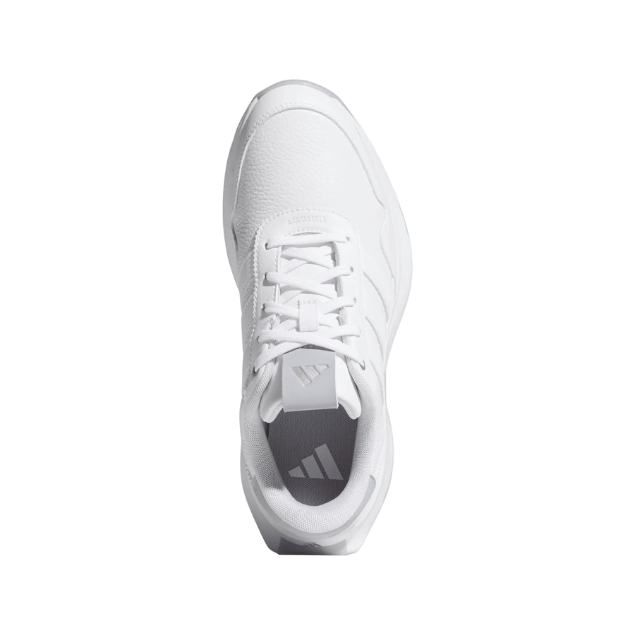 Adidas Ladies S2G 26 Leather Spikeless Golf Shoes - White/Silver