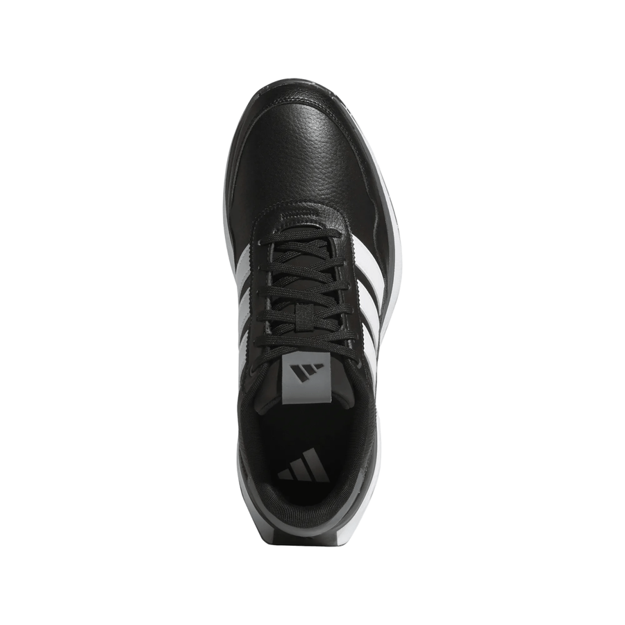 Adidas S2G 26 Leather Spikeless Golf Shoes - Black/White