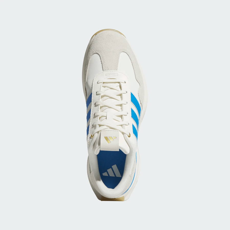 Adidas S2G 26 Textile Spikeless Golf Shoes - White/Blue