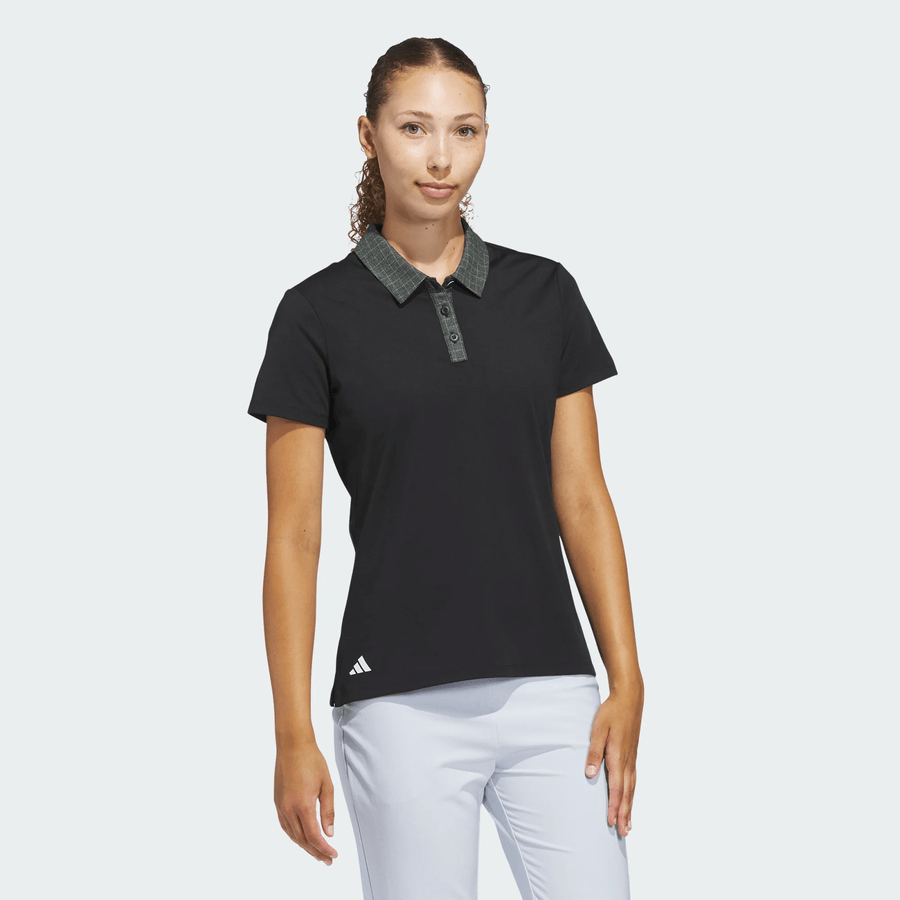 Adidas Ladies Ultimate365+ Grid Climacool Polo Shirt