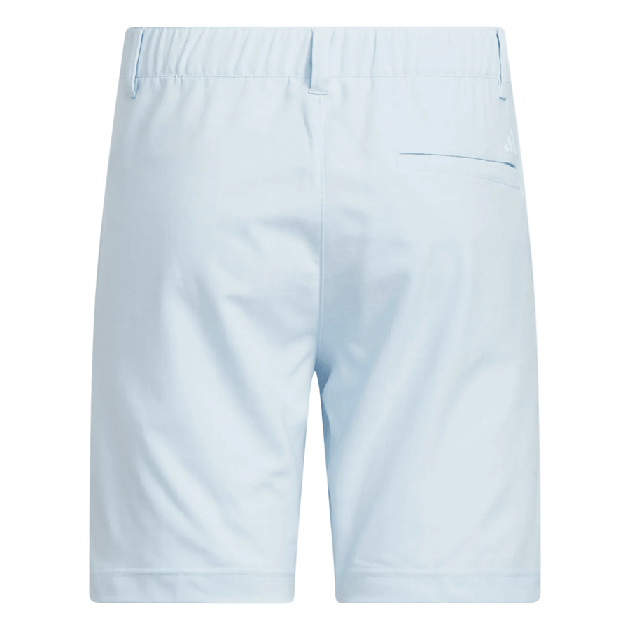 Shorts de sport Adidas à motif tissé torsadé pour garçon - bleu