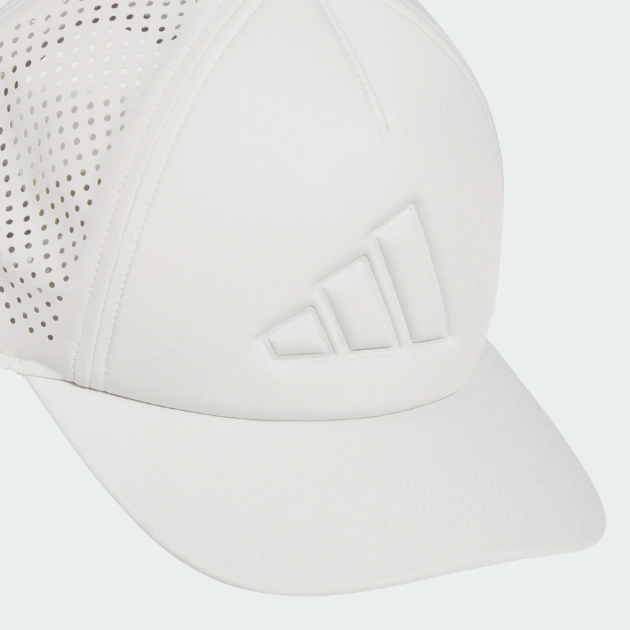 Casquette trucker Adidas en mousse Performance avec logo estampé - gris